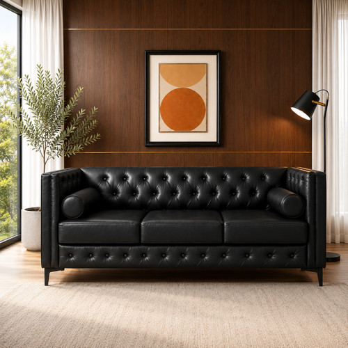 Classic button tufted 3 - 78.5",