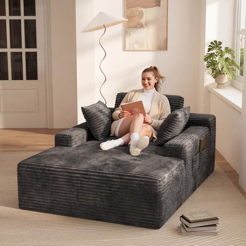 Boneless chair chaise - 67", chair,